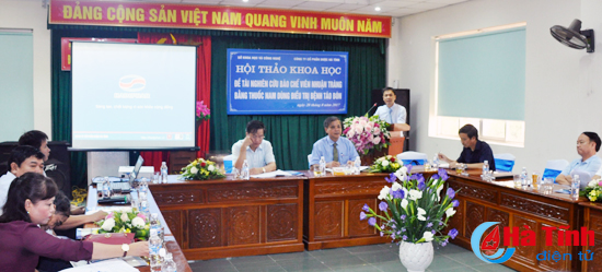 Dược Hà Tĩnh nghiên cứu thành công sản phẩm viên nhuận tràng