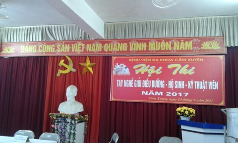 HỘI THI TAY NGHỀ GIỎI ĐIỀU DƯỠNG – HỘ SINH – KỸ THUẬT VIÊN NĂM 2017