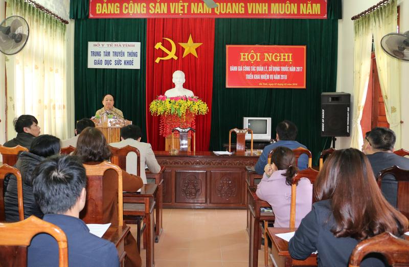 Hội nghị đánh giá công tác quản lý, cung ứng và sử dụng thuốc năm 2017