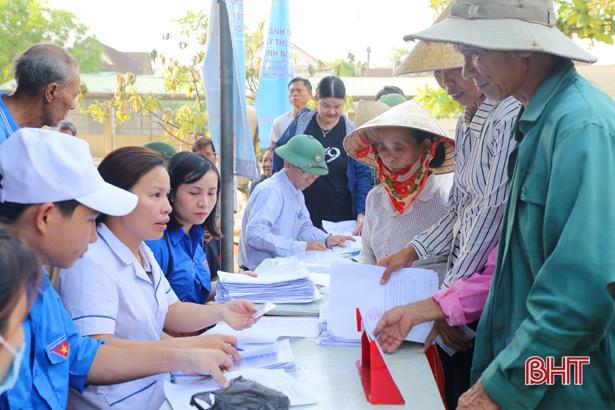 Khám, cấp phát thuốc cho gần 600 đối tượng chính sách