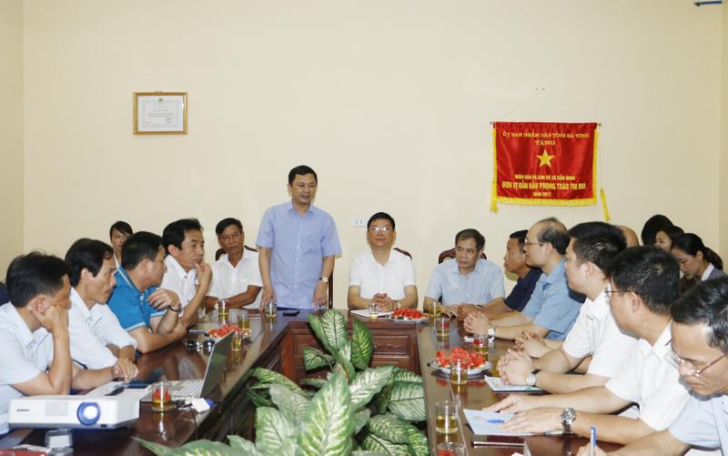 Sở Y tế Thái Nguyên tham quan, học tập kinh nghiệm về lập hồ sơ sức khỏe tại Hà Tĩnh