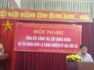 Tổng kết công tác xây dựng Đảng và thi hành Điều lệ Đảng nhiệm kỳ Đại Hội XII