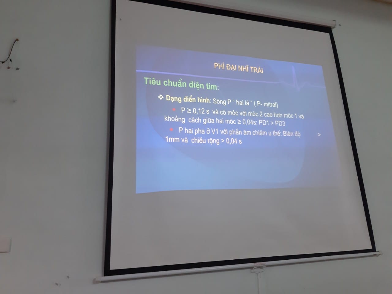 BỆNH VIỆN ĐA KHOA HUYỆN CẨM XUYÊN TỔ CHỨC KHÓA ĐÀO TẠO ĐIỆN TÂM ĐỒ CƠ BẢN