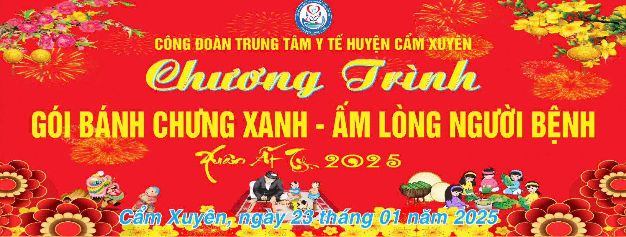 CÔNG ĐOÀN TRUNG TÂM Y TẾ   HUYỆN CẨM XUYÊN TỔ CHỨC CHƯƠNG  TRÌNH 