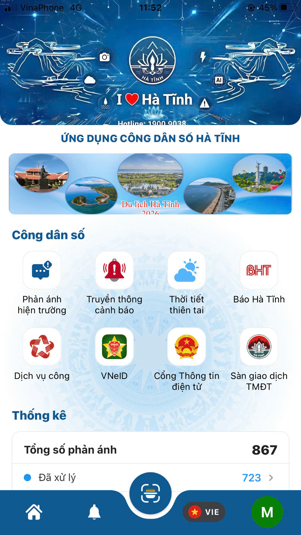 Trung tâm Y tế Cẩm Xuyên triển khai cài đặt ứng dụng i-HaTinh (Công dân số Hà Tĩnh)