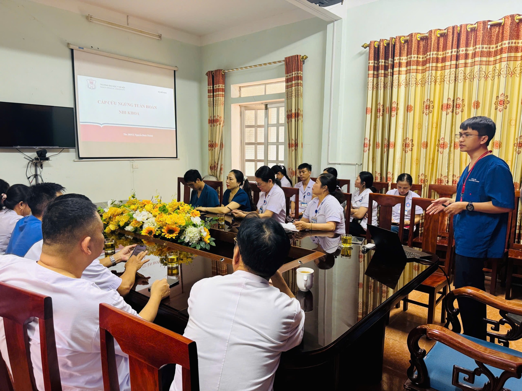 SINH HOẠT KHOA HỌC CHUYÊN ĐỀ NHI KHOA – NÂNG CAO NĂNG LỰC CẤP CỨU NHI TẠI TUYẾN CƠ SỞ