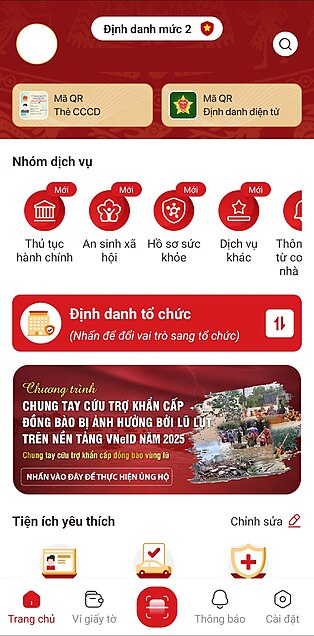 Hướng dẫn tích hợp thông tin Sổ sức khỏe điện tử trên ứng dụng VNeID