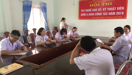 Hội thi tay nghề Bác sỹ, Điều dưỡng NHS, KTV giỏi năm 2019